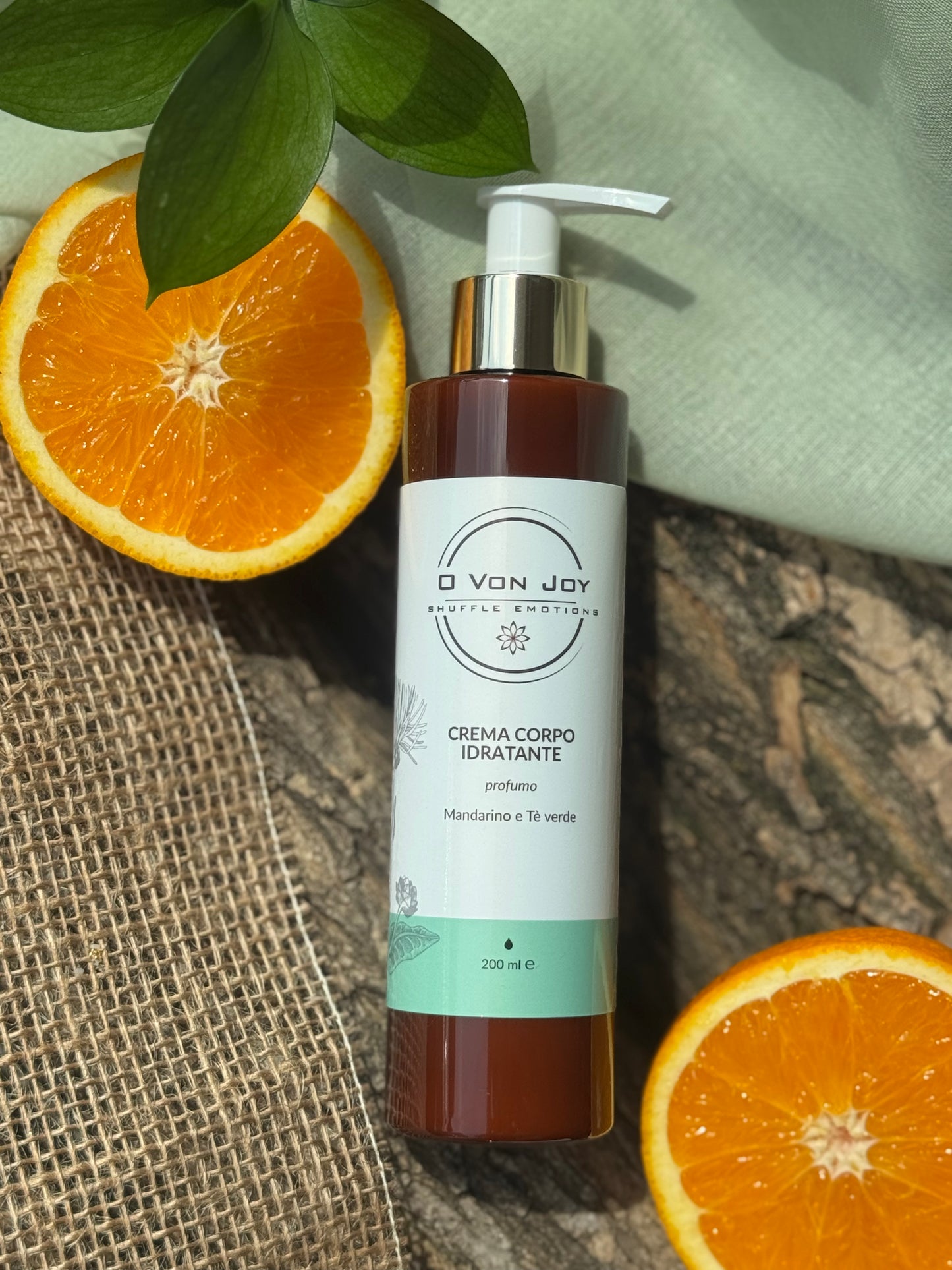 Crema corpo Idratante - Mandarino e Tè verde