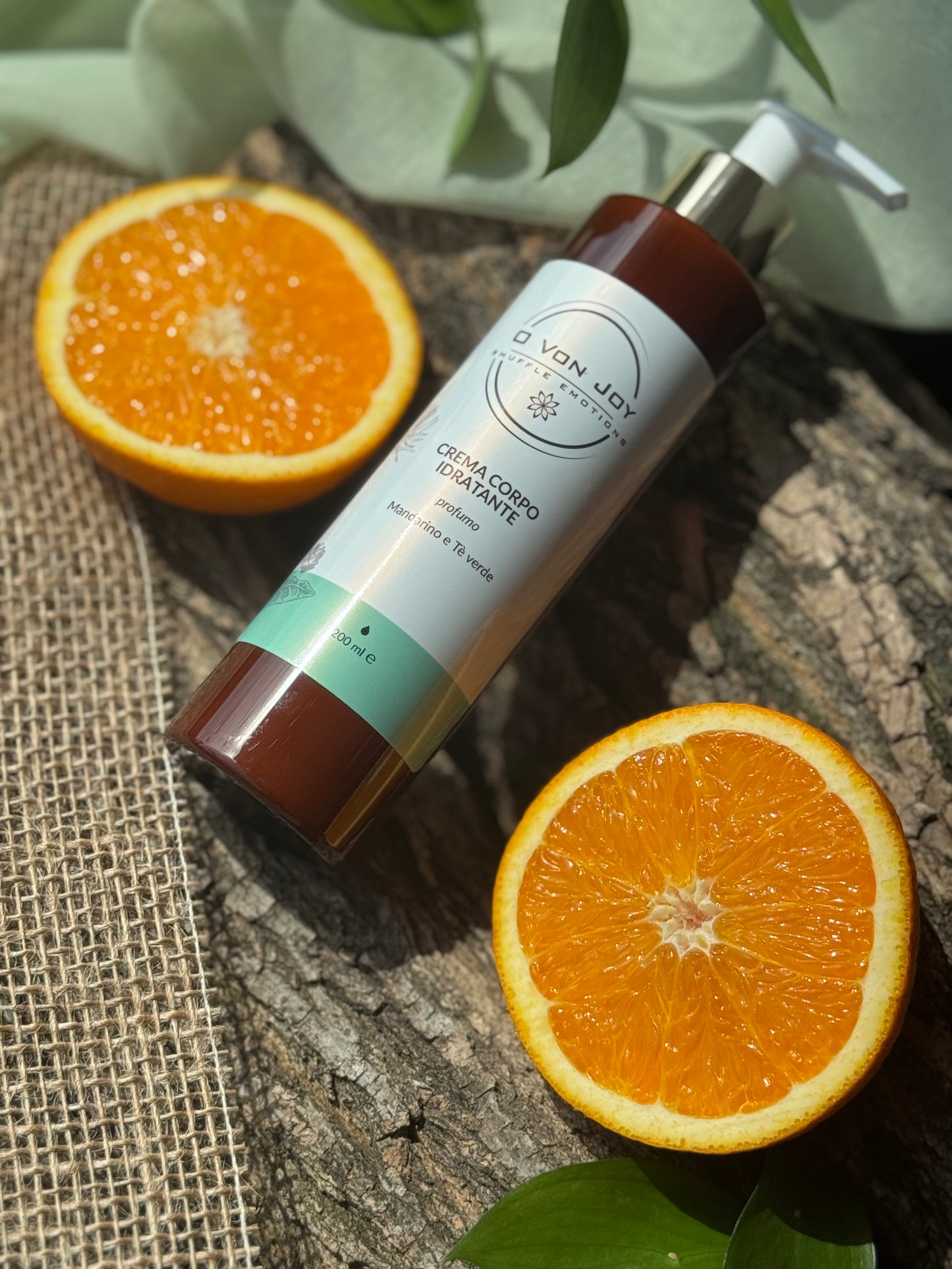 Crema corpo Idratante - Mandarino e Tè verde