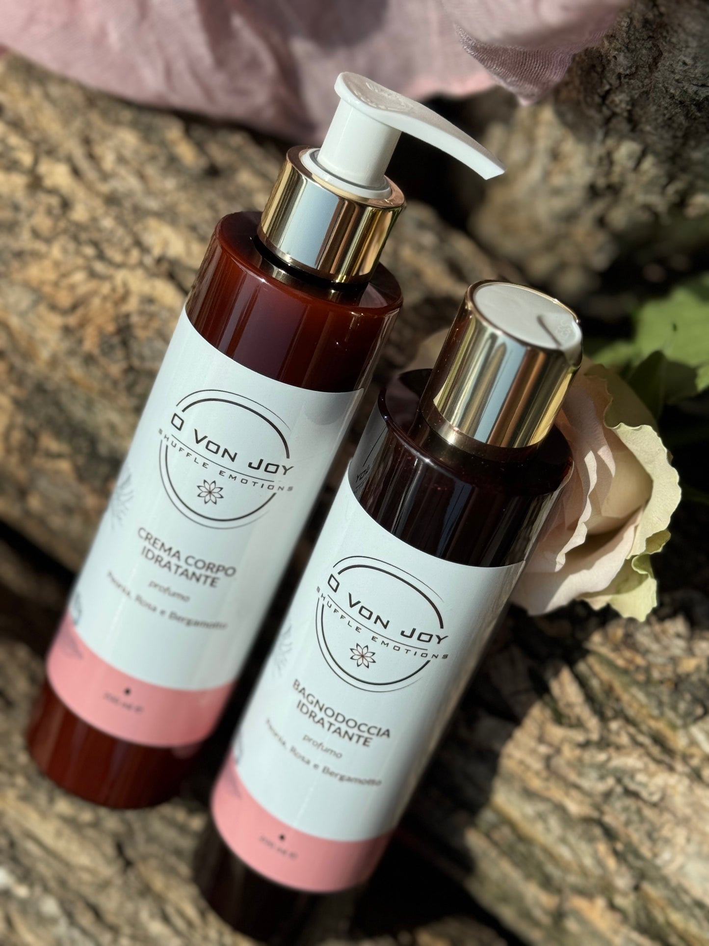 Crema corpo Idratante - Peonia, Rosa e Bergamotto